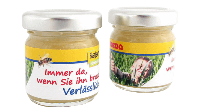 Giveaways Made in Germany Werbemittel Werbegeschenke Werbeartikel eigenen Logo und Etikett bedrucken